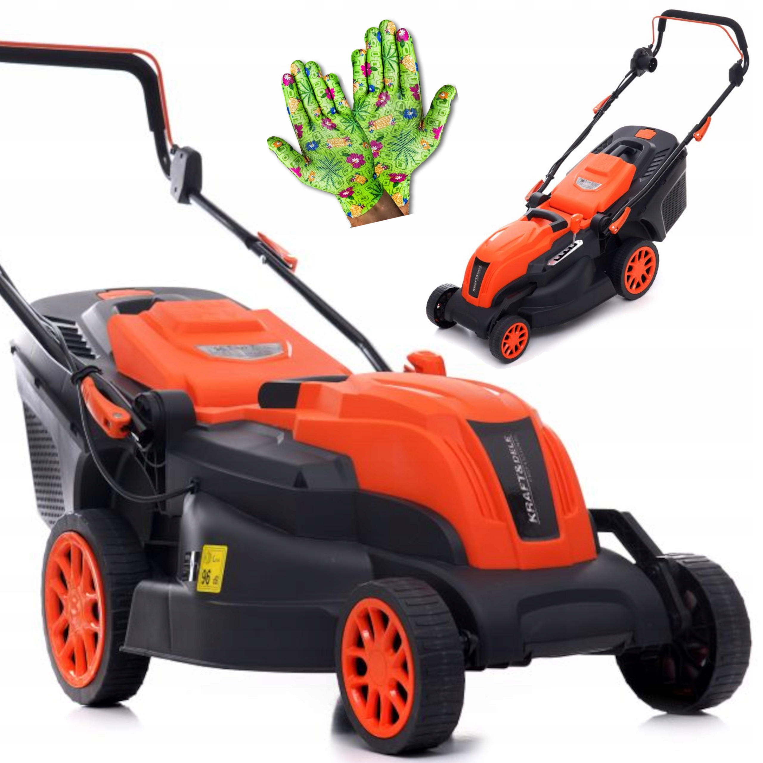 Elektrická kosačka na trávu Kraft&Dele 2600 W 45 l
